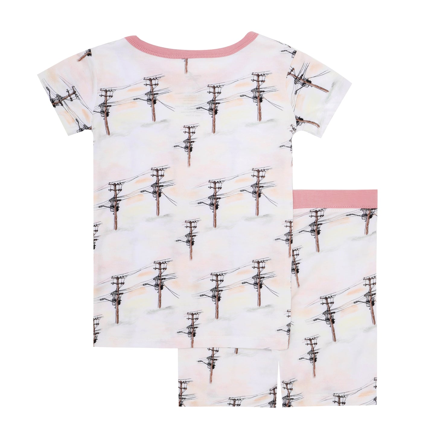 Pink Powerline Two-Piece Shorty