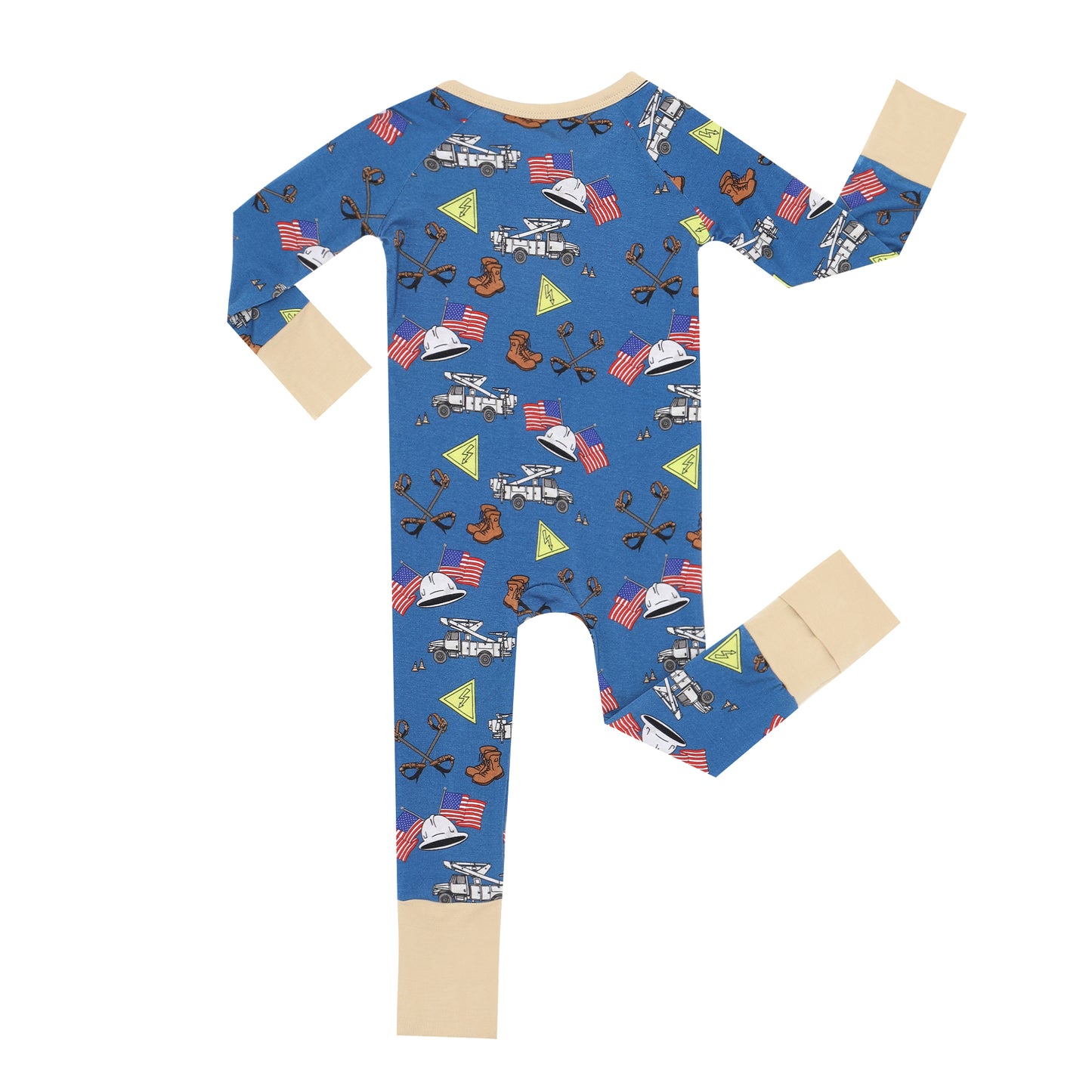 American Blue Collar Romper