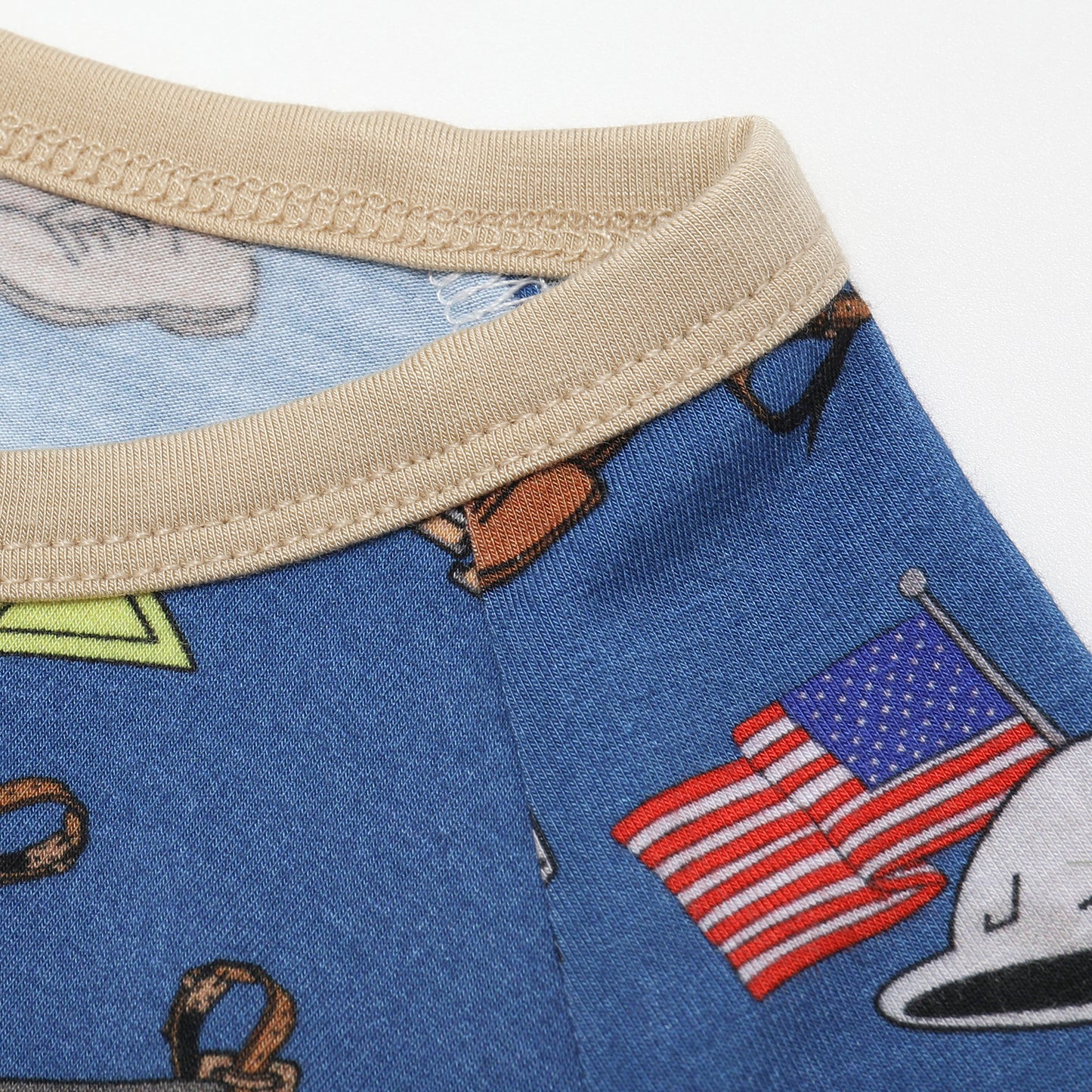 American Blue Collar Romper