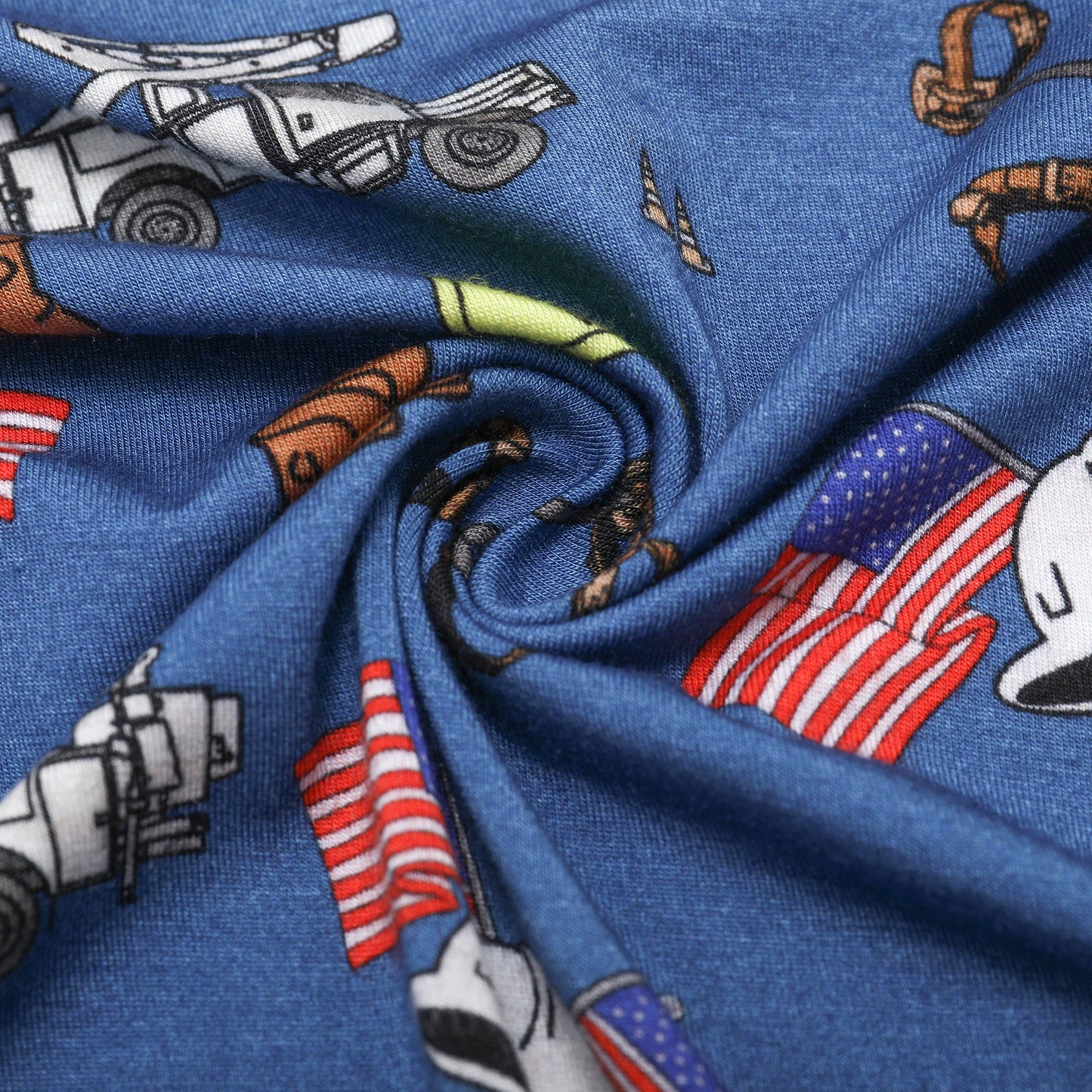 American Blue Collar Romper