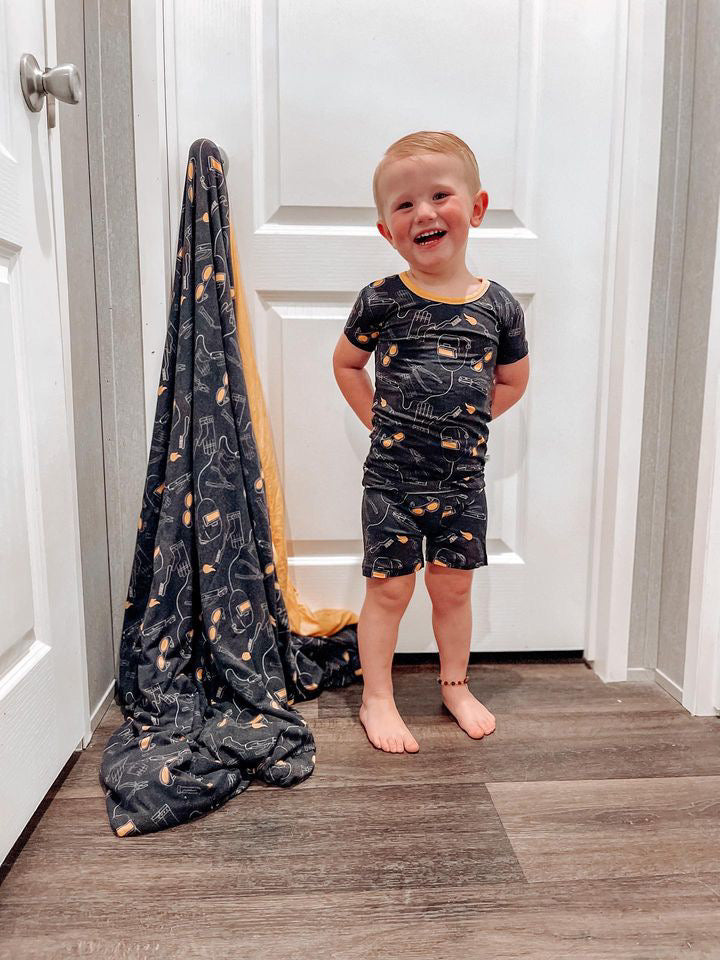 Sparks Fly Bamboo Blanket