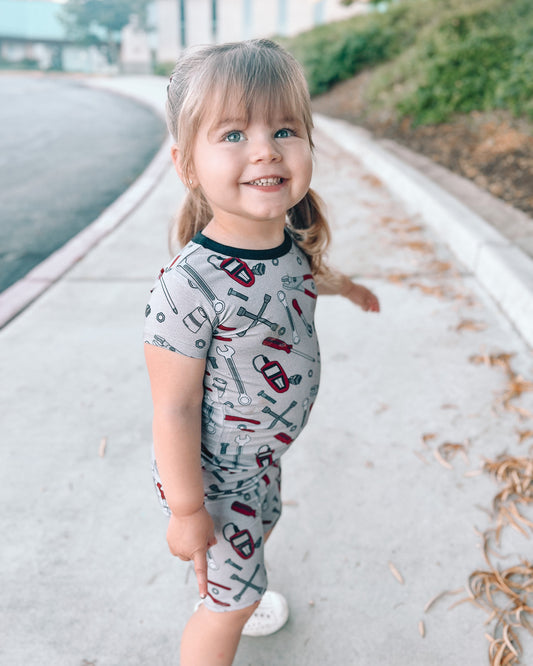 Grease Monkey Two-Piece Shorty