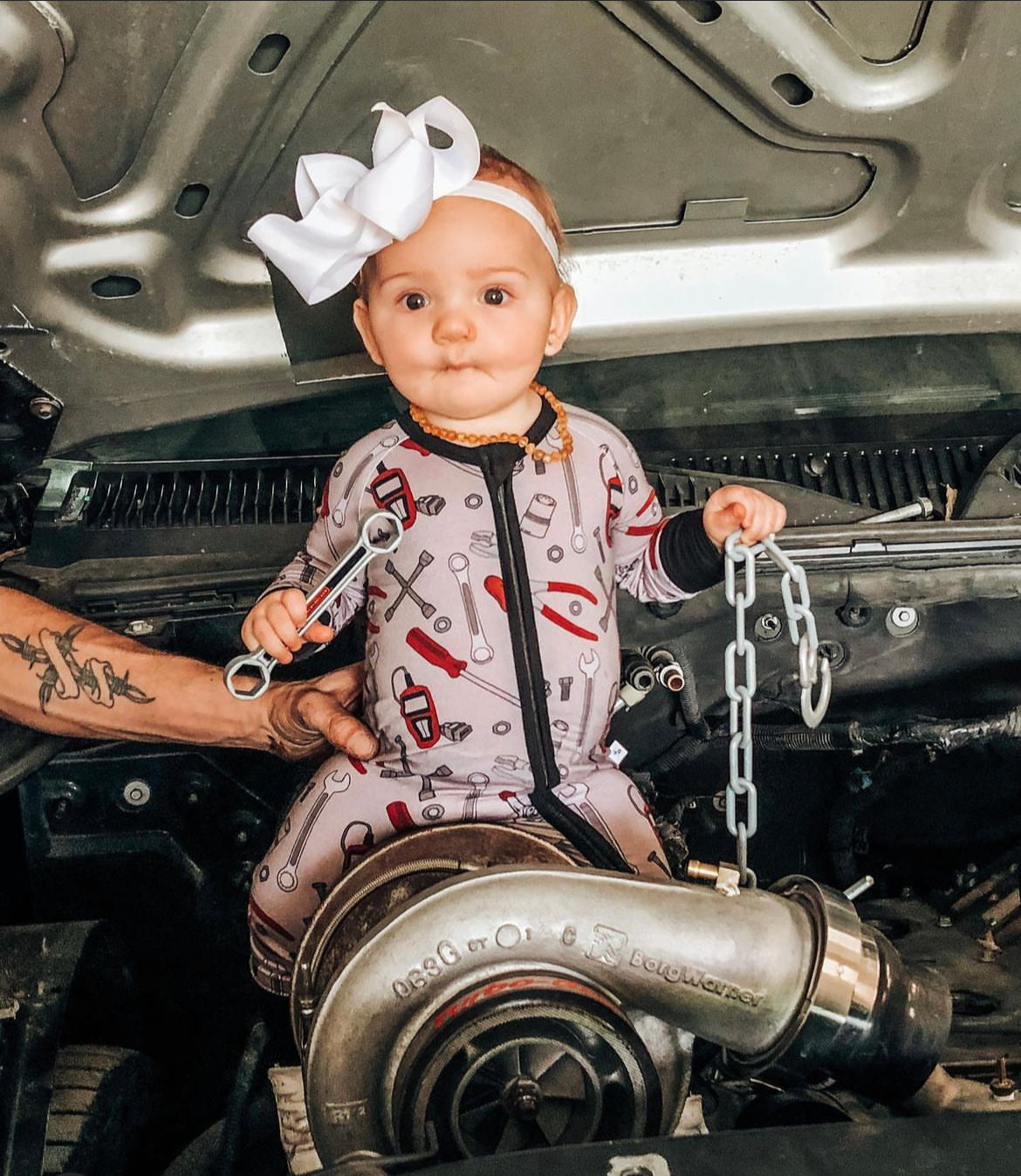 Grease Monkey Romper