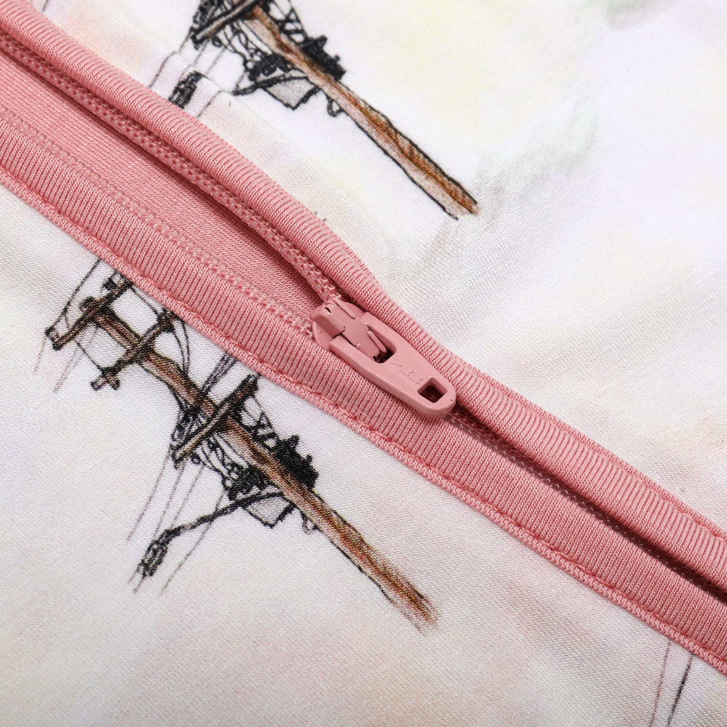 Pink Powerline Rompers