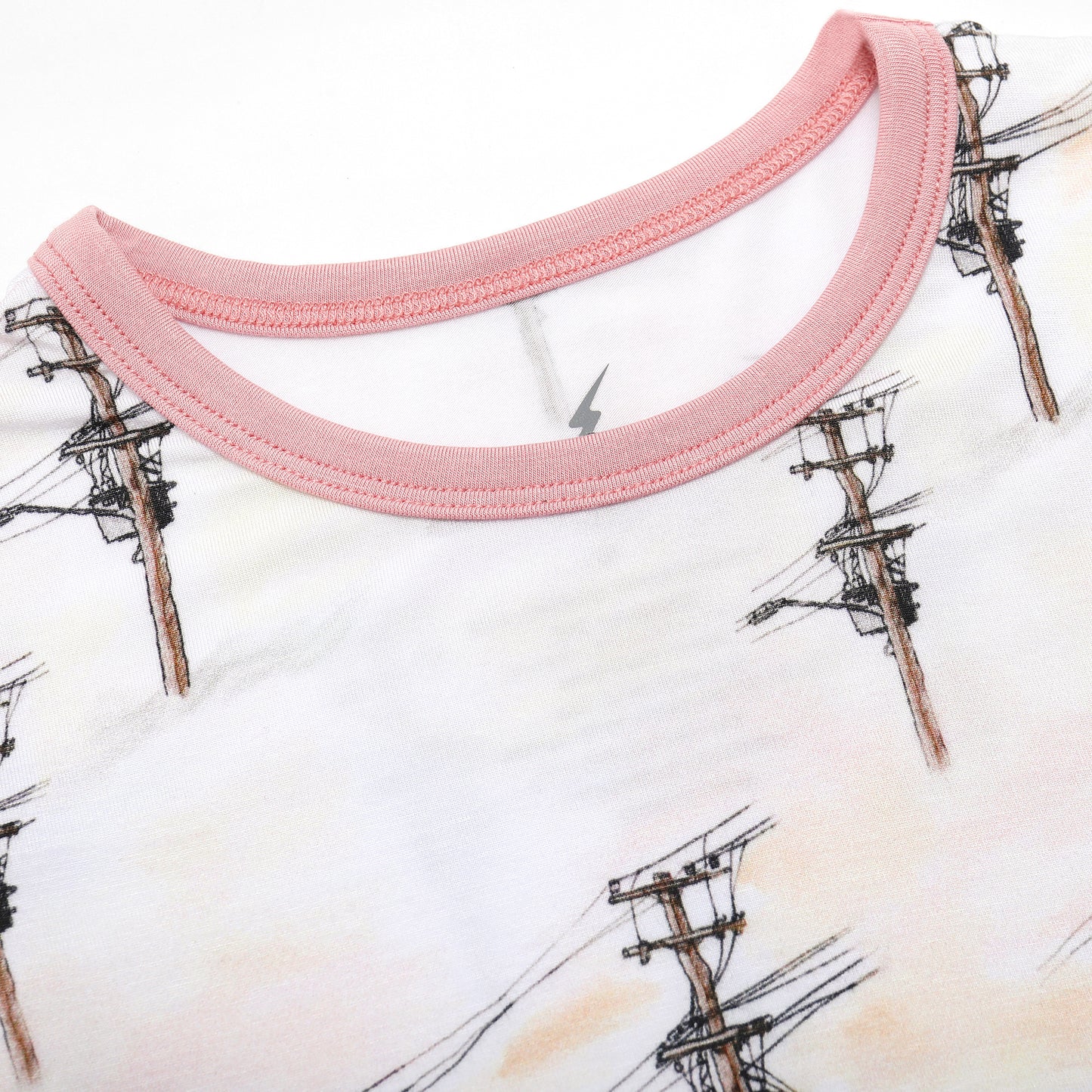 Pink Powerline Two-Piece Sets