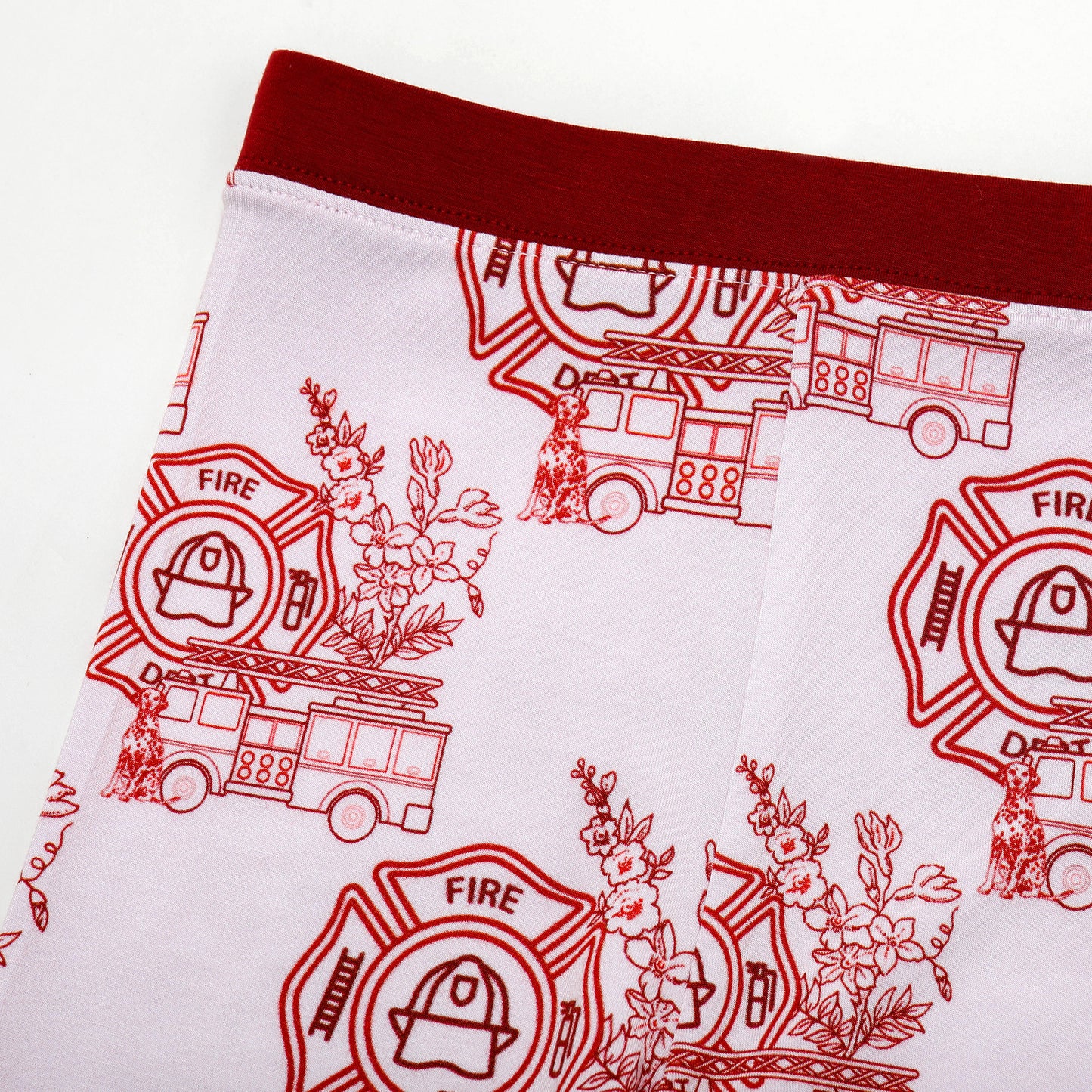 Hook-and-Flower Two-Piece Shorty