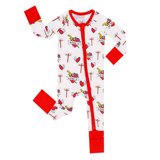 Love on the Line Romper